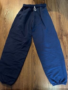 Hanes Men's Navy Drawstring Sweatpants